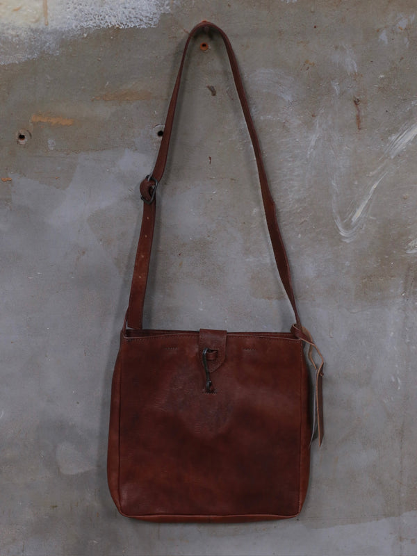 AVIVA JIFEI XUE X Tagliovivo Hand-dyed horse leather handbag/shoulder bag Artisan AJX-TOTE BAG S-Bauxite
